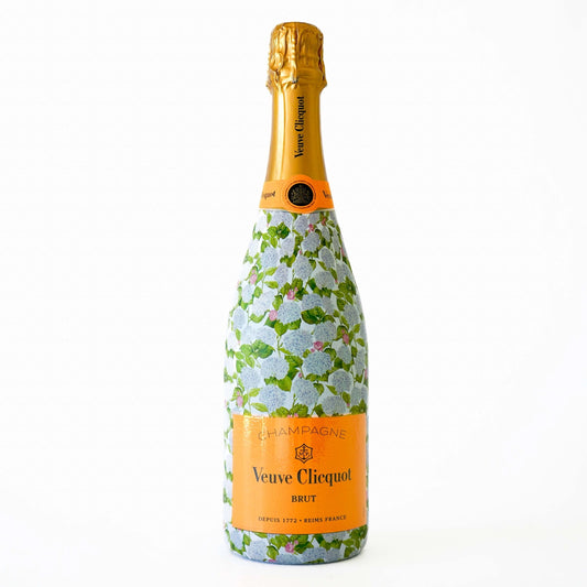 Beau Bottles X Sheridan French Collection Champagne Wrap – Classic Hydrangea