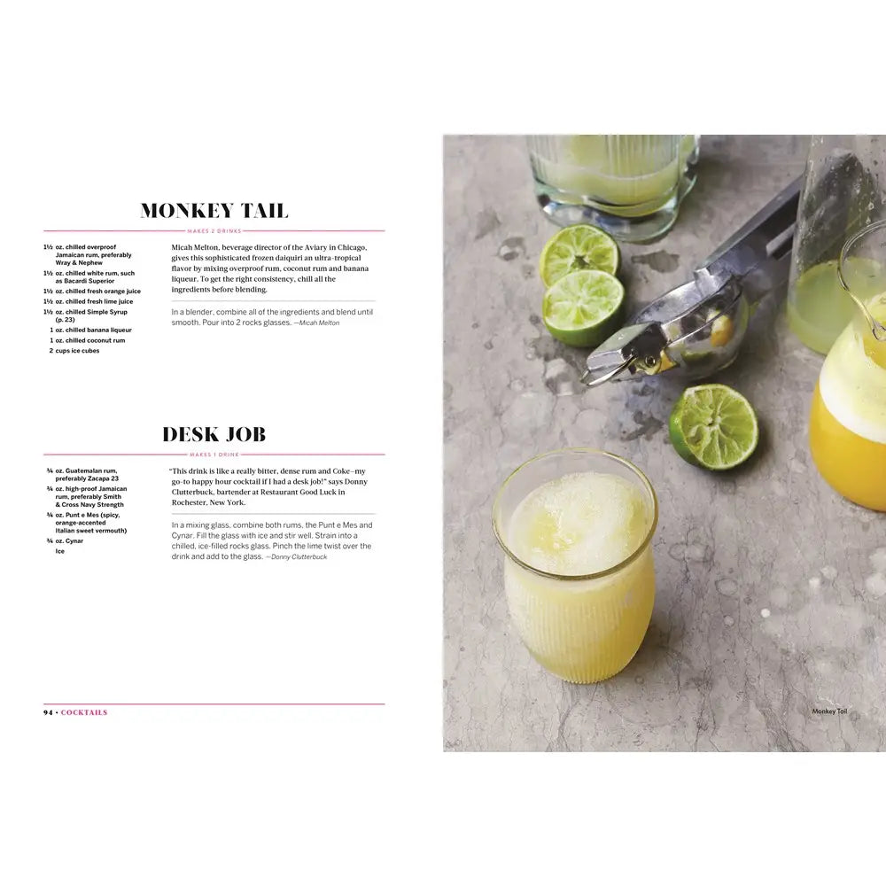 Cocktails: Craft Cocktail Cookbook