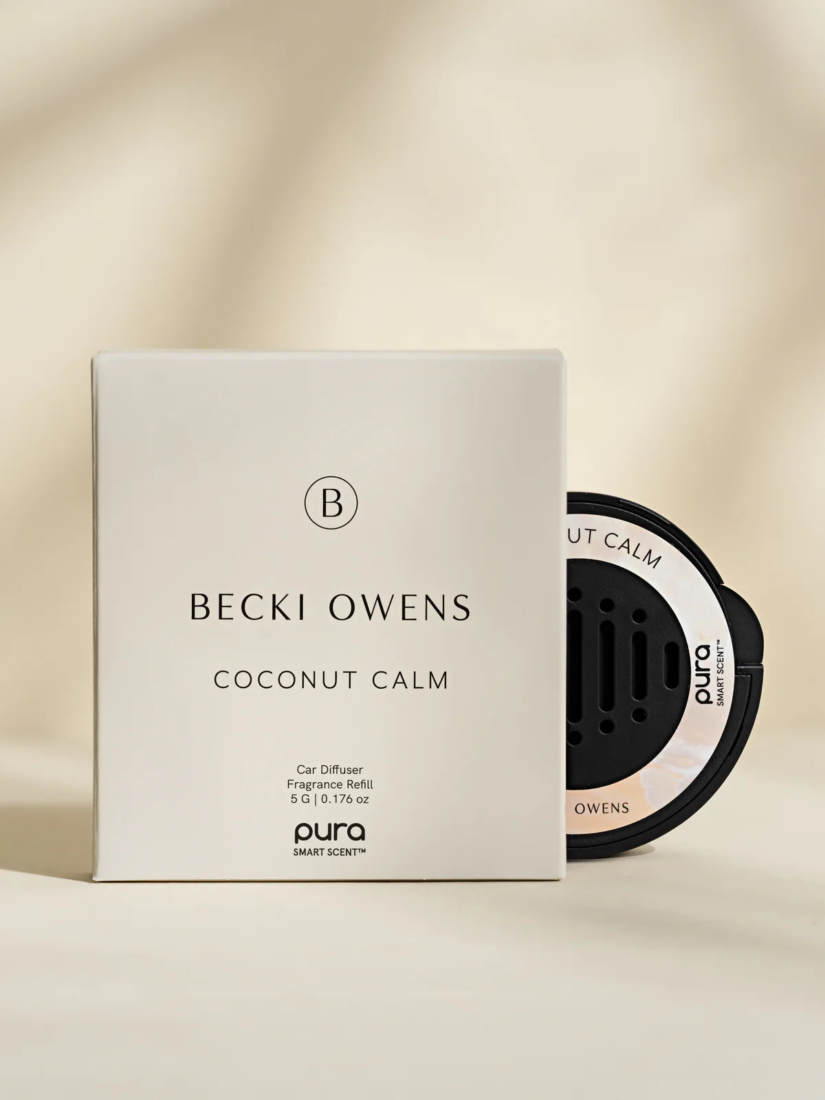 Pura x Becki Owens Coconut Calm Car Fragrance Refill