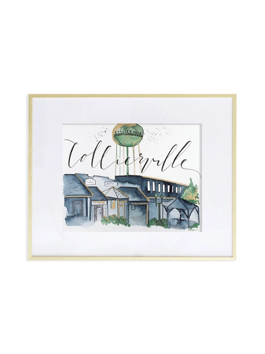 Collierville, TN Print