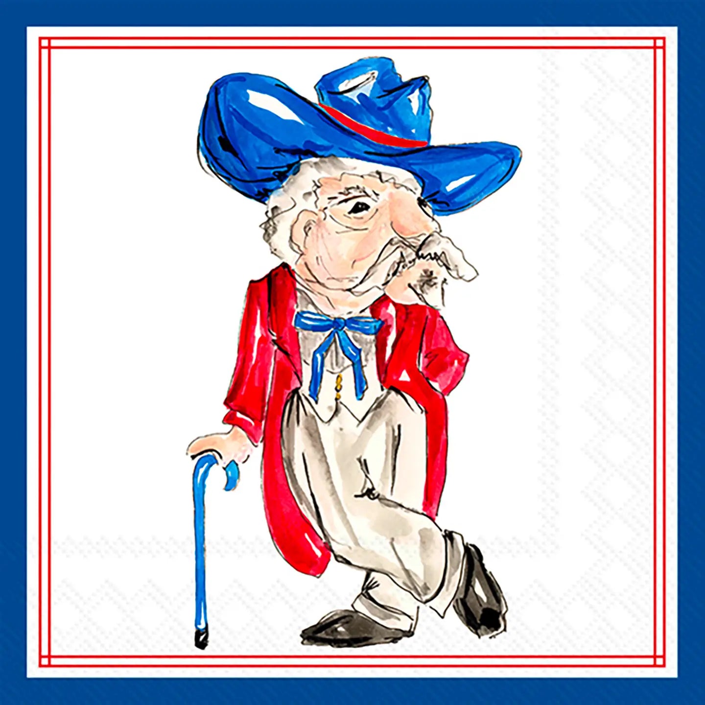 Blue Colonel Hometown Pride Cocktail Napkins