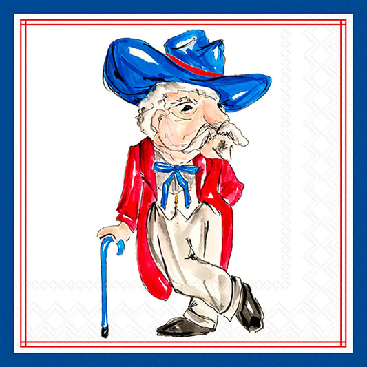 Blue Colonel Hometown Pride Cocktail Napkins