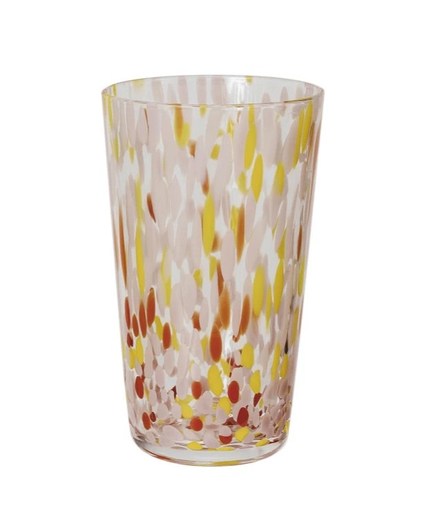 Confetti Drinking Glass