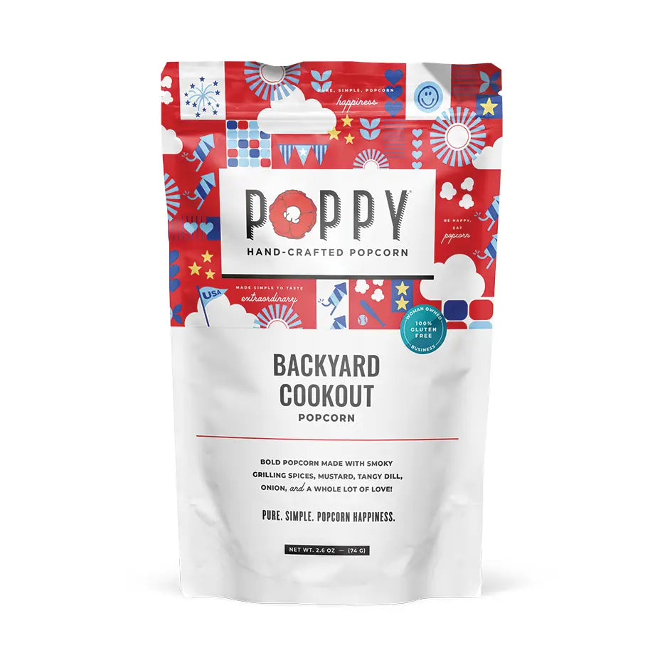 Poppy Backyard Cookout Popcorn