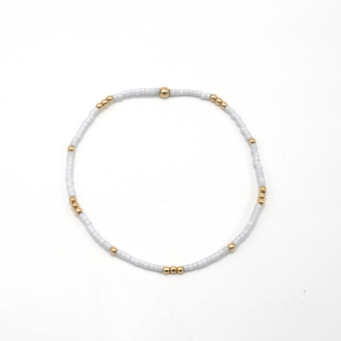 2mm Newport Cotton + Gold Filled Waterproof Bracelet