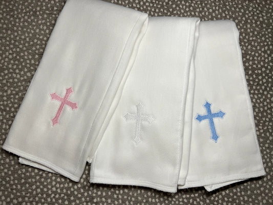 Cross Burp Cloth