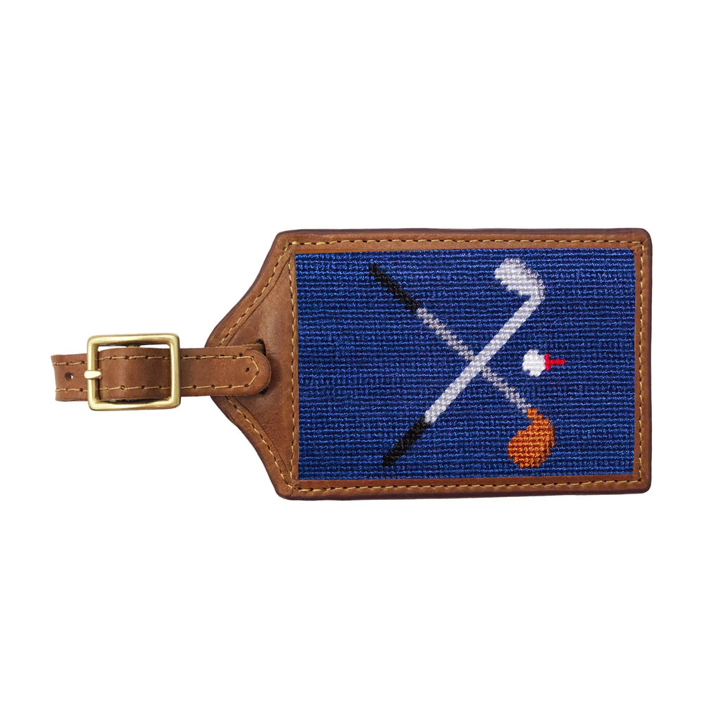 Crossed Clubs Luggage Tag