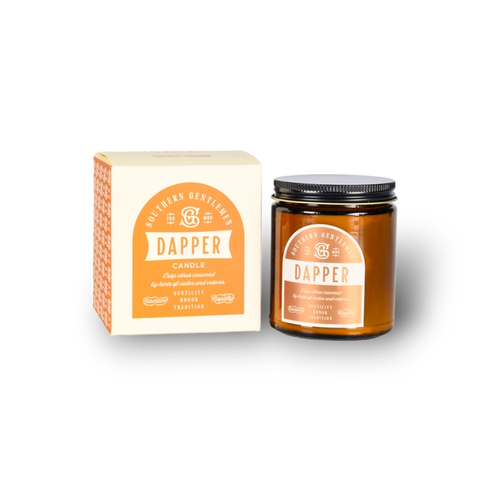 Bourbon Royalty 9oz Dapper Candle