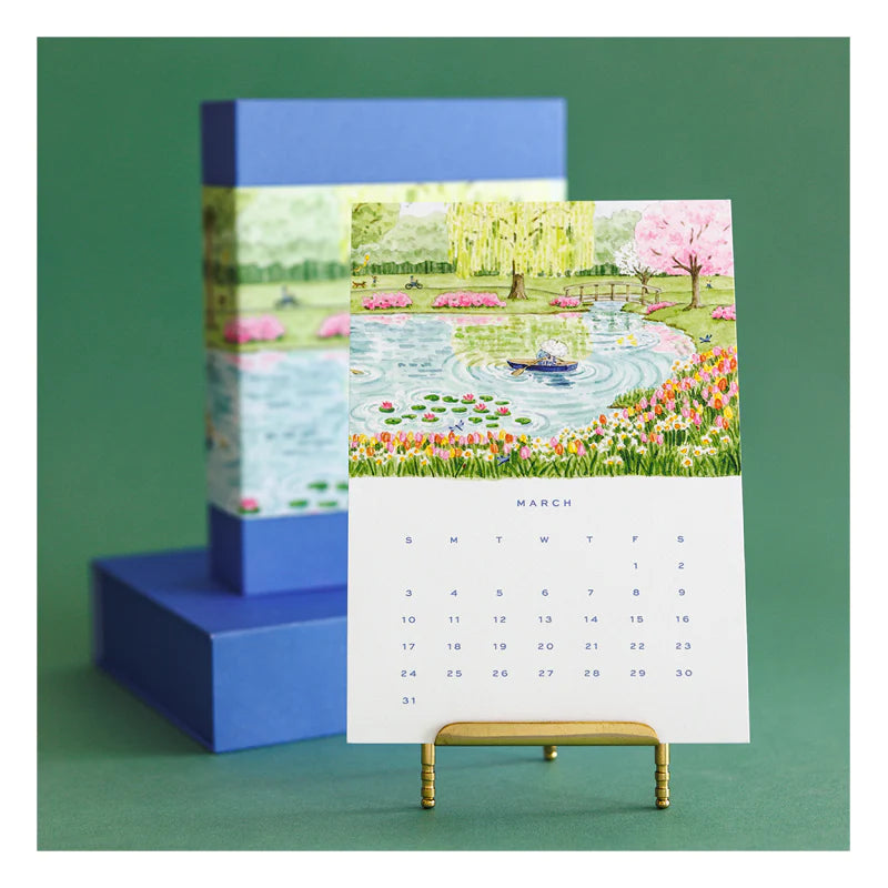 2024 Desktop Calendar with Easel