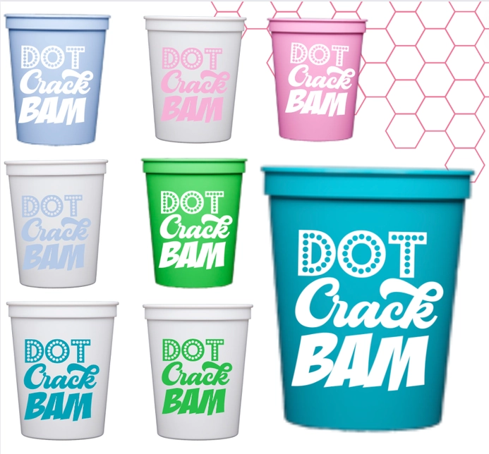 Mahjong Dot Crack Bam Stadium Cups