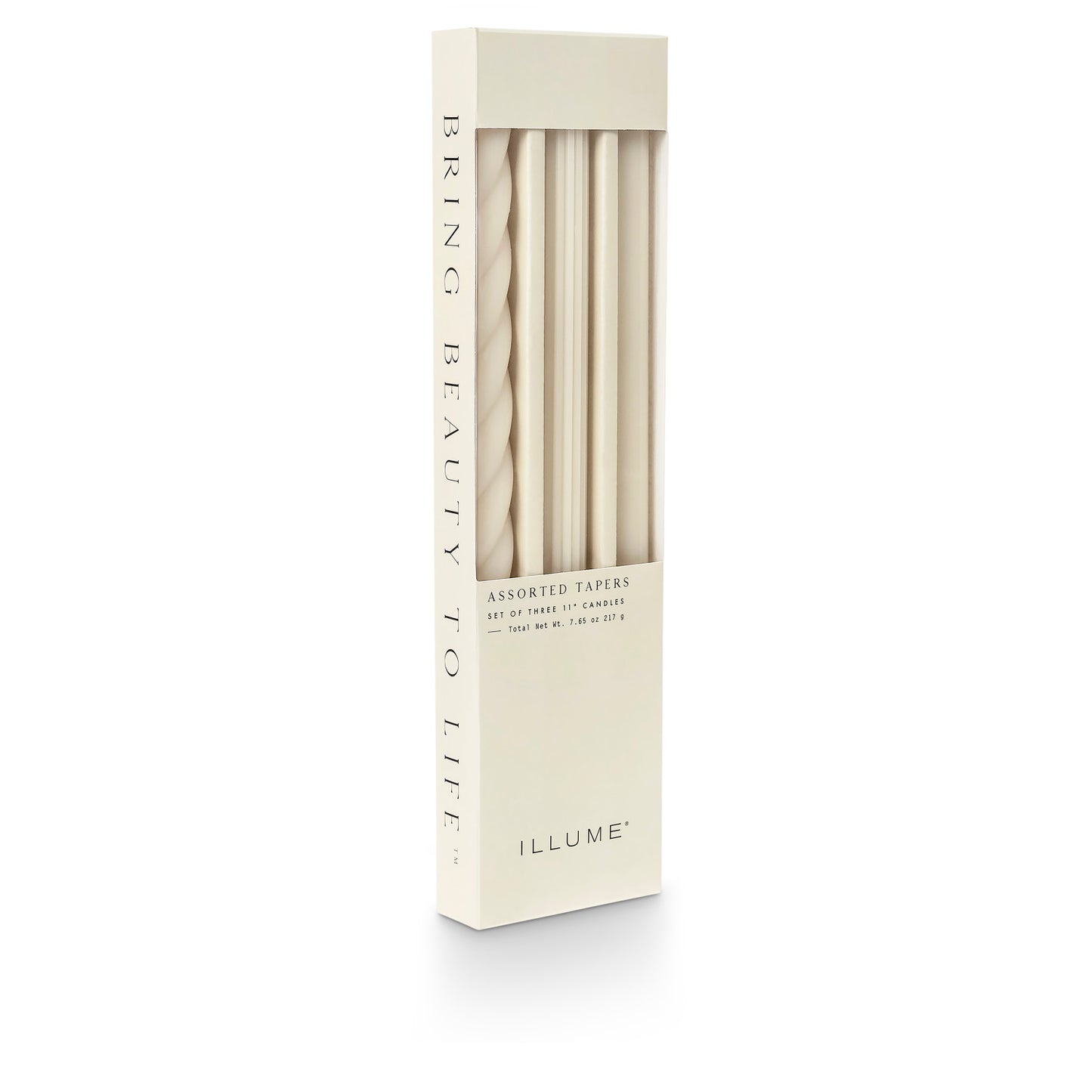 Assorted Candle Taper Set of 3