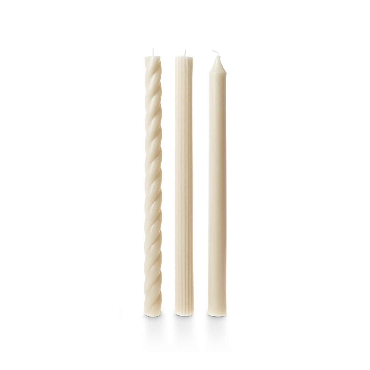 Assorted Candle Taper Set of 3