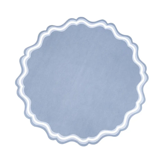 Fancy Scallop Paper Placemats