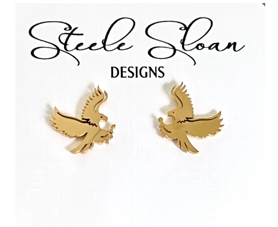 Eagle Stud Earrings