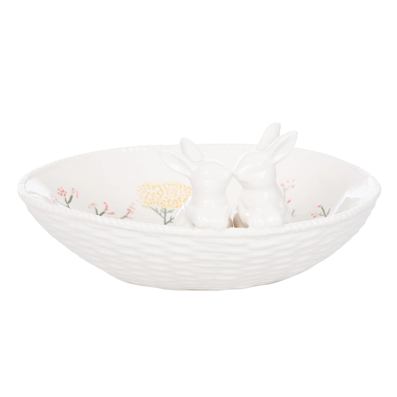 Botanical Bunny Stoneware Dish