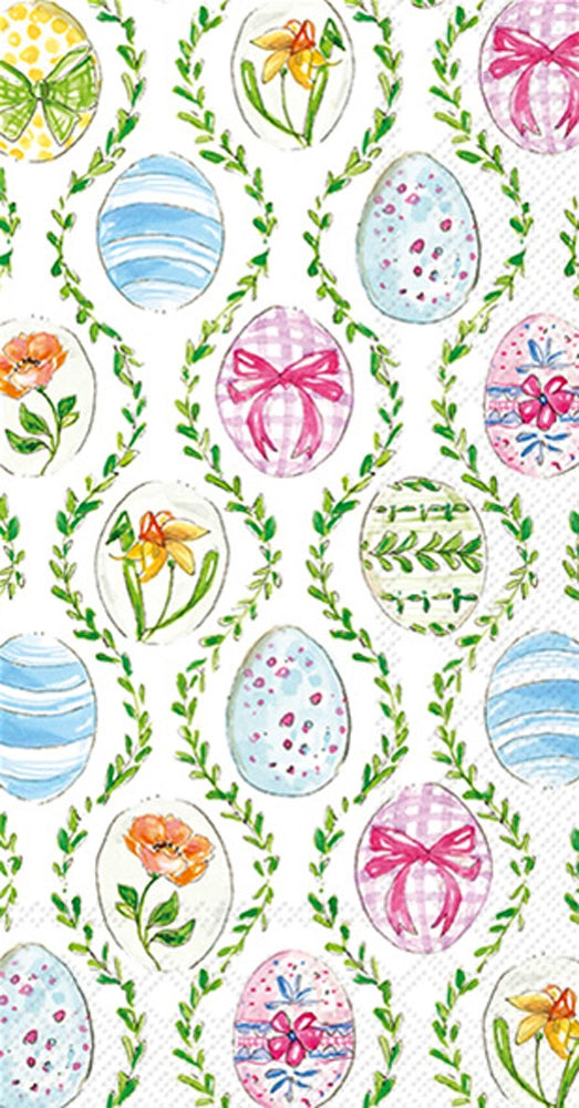 Easter Bunny Eggs Guest Towel