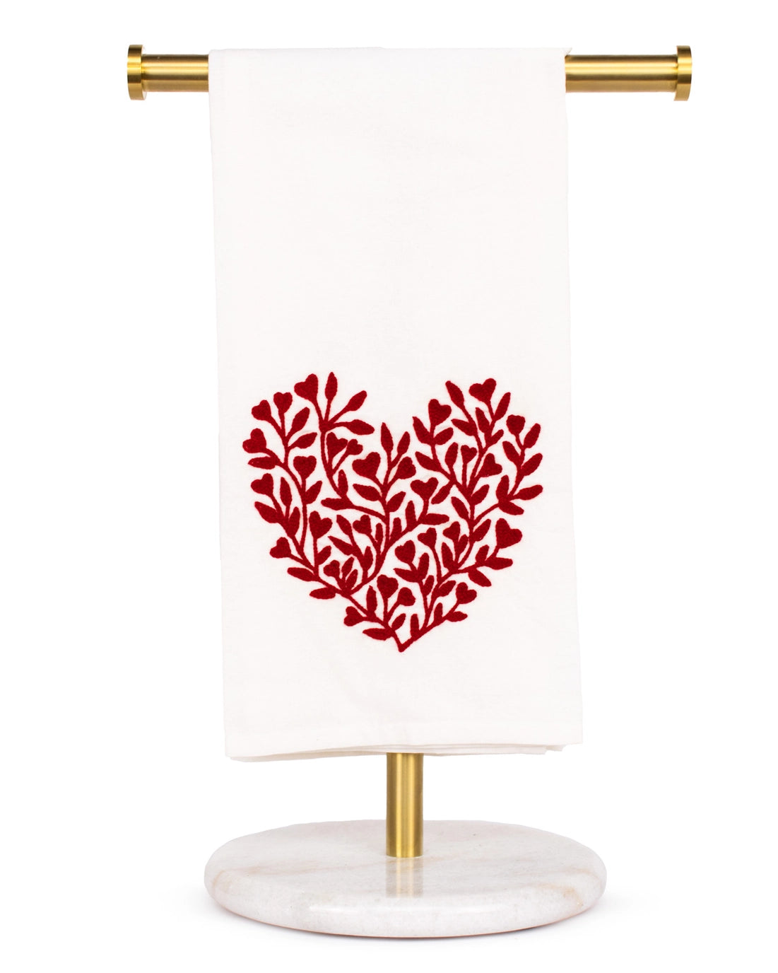 Emily Heart Hand Towel
