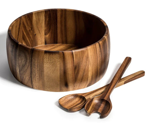 Extra Large Salad Bowl with Servers