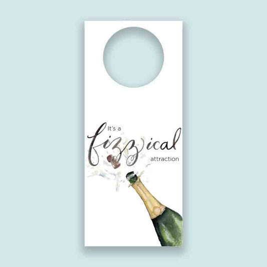 It's A Fizzical Attraction Wine Tag