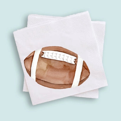 Football Cocktail Napkins