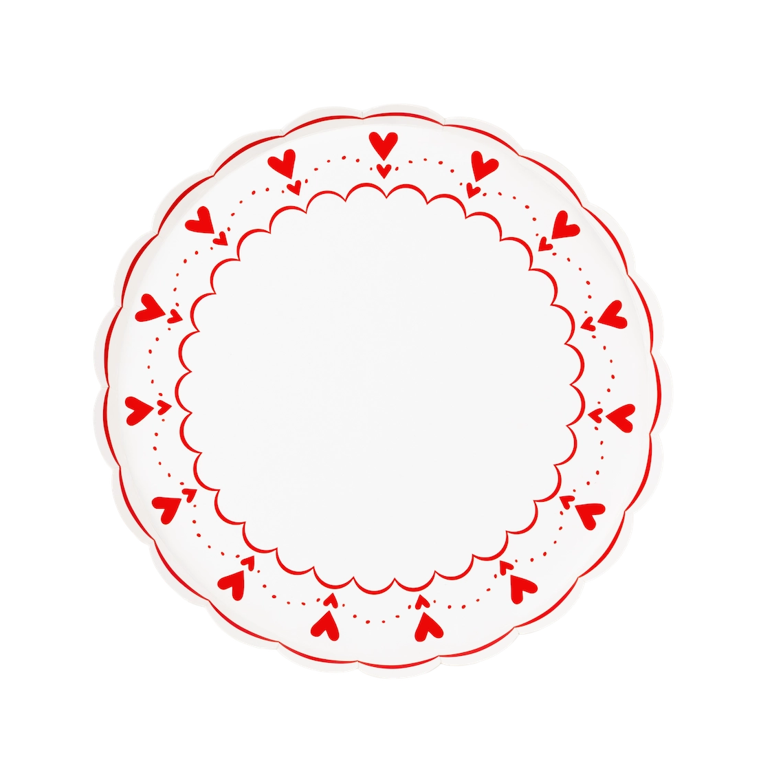 From the Heart Dessert Plates