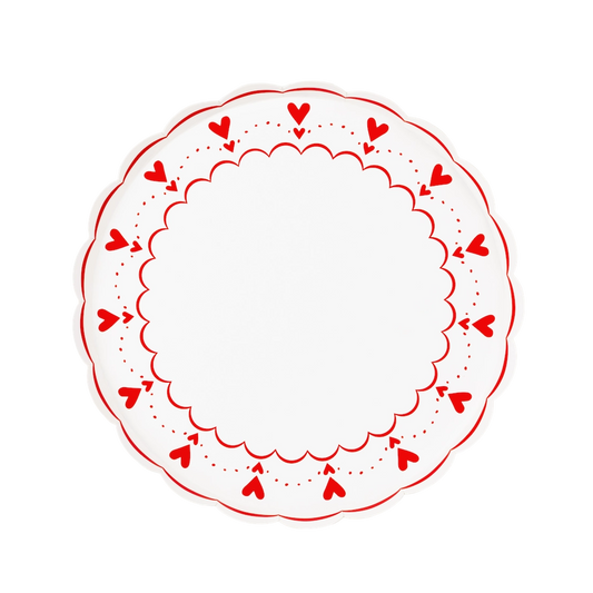 From the Heart Dessert Plates