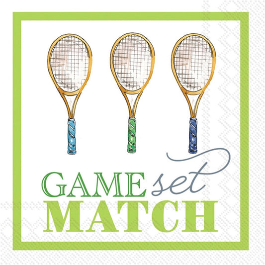 Game Set Match Napkins