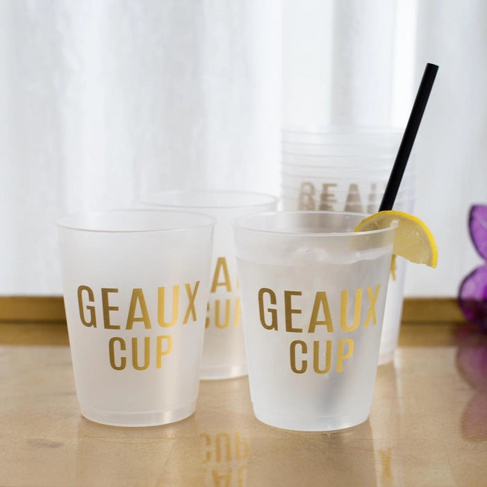 Geaux Cup Frosted Cups