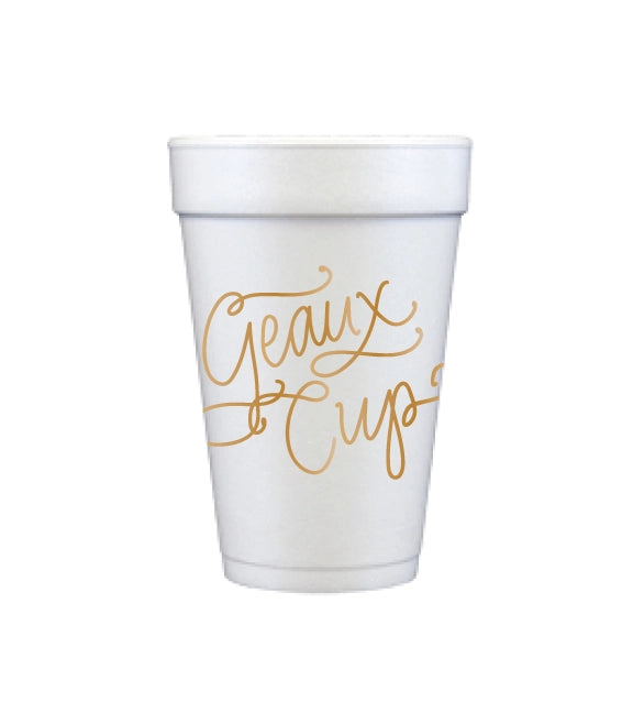 Geaux Cup Foam Cups