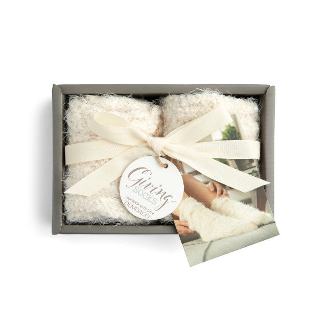 Giving Collection Cool Cream Cozy Giving Socks Set