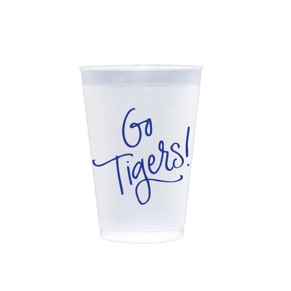 Go Tigers! Frosted Cups