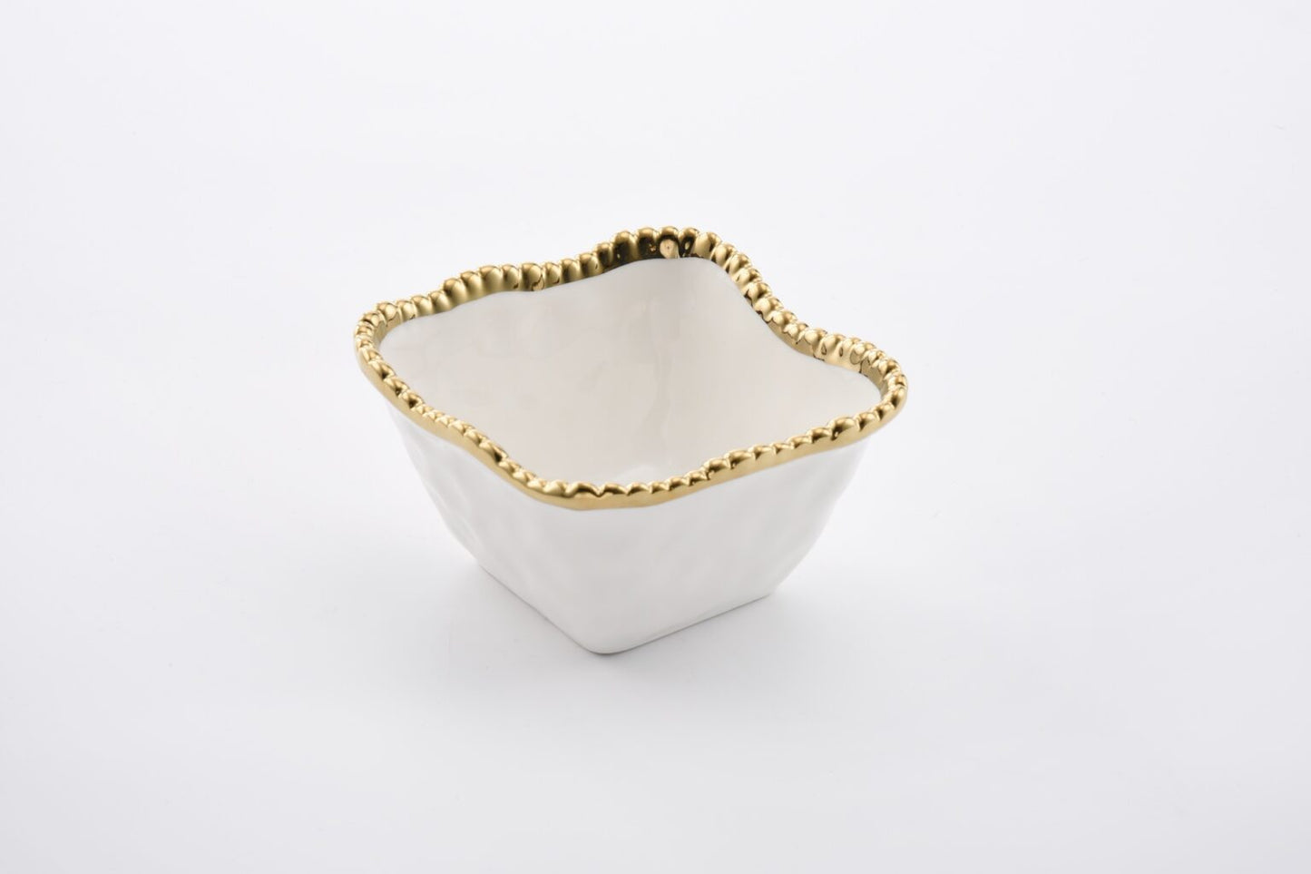 Pampa Bay Golden Salerno Square Snack Bowl