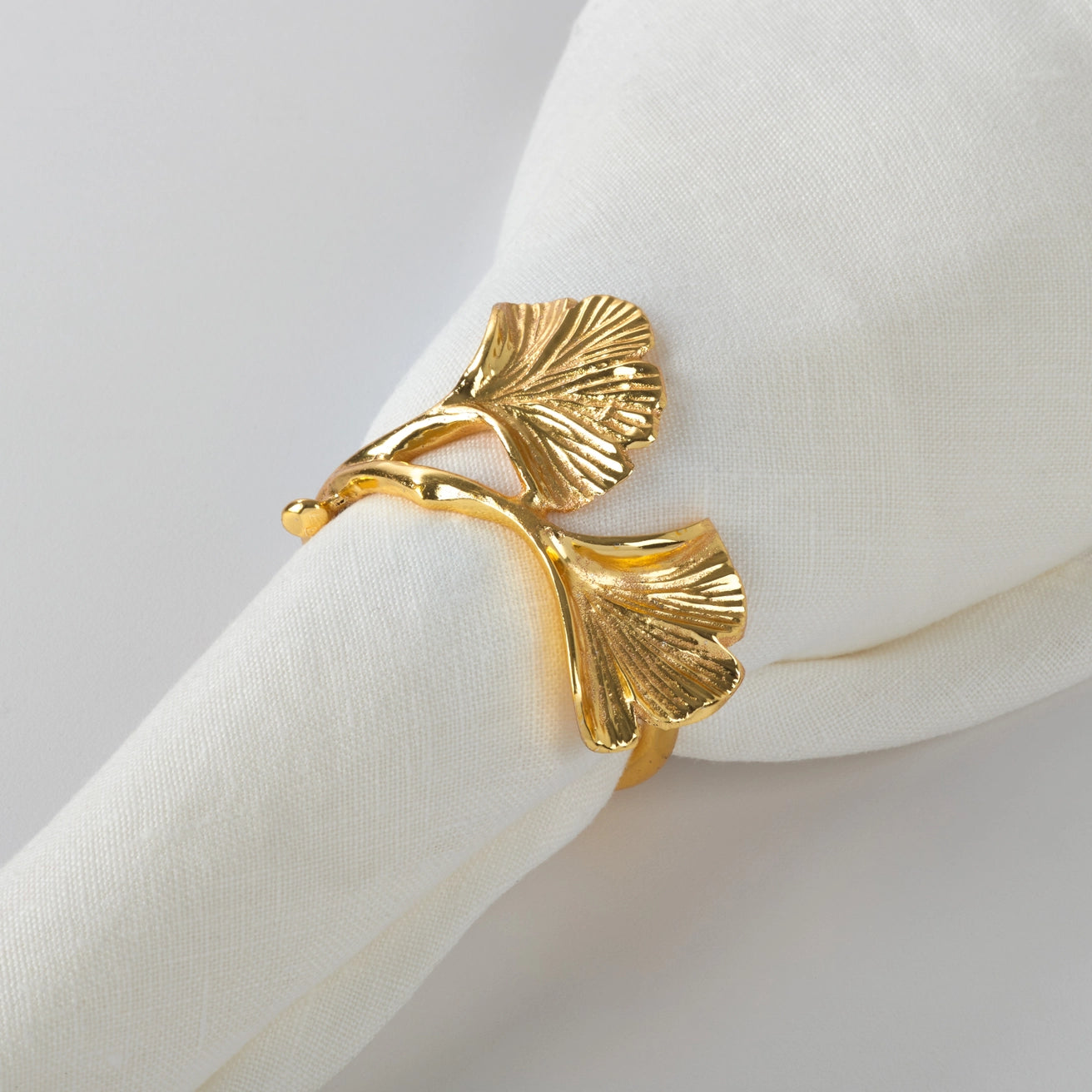 Gingko Napkin Ring