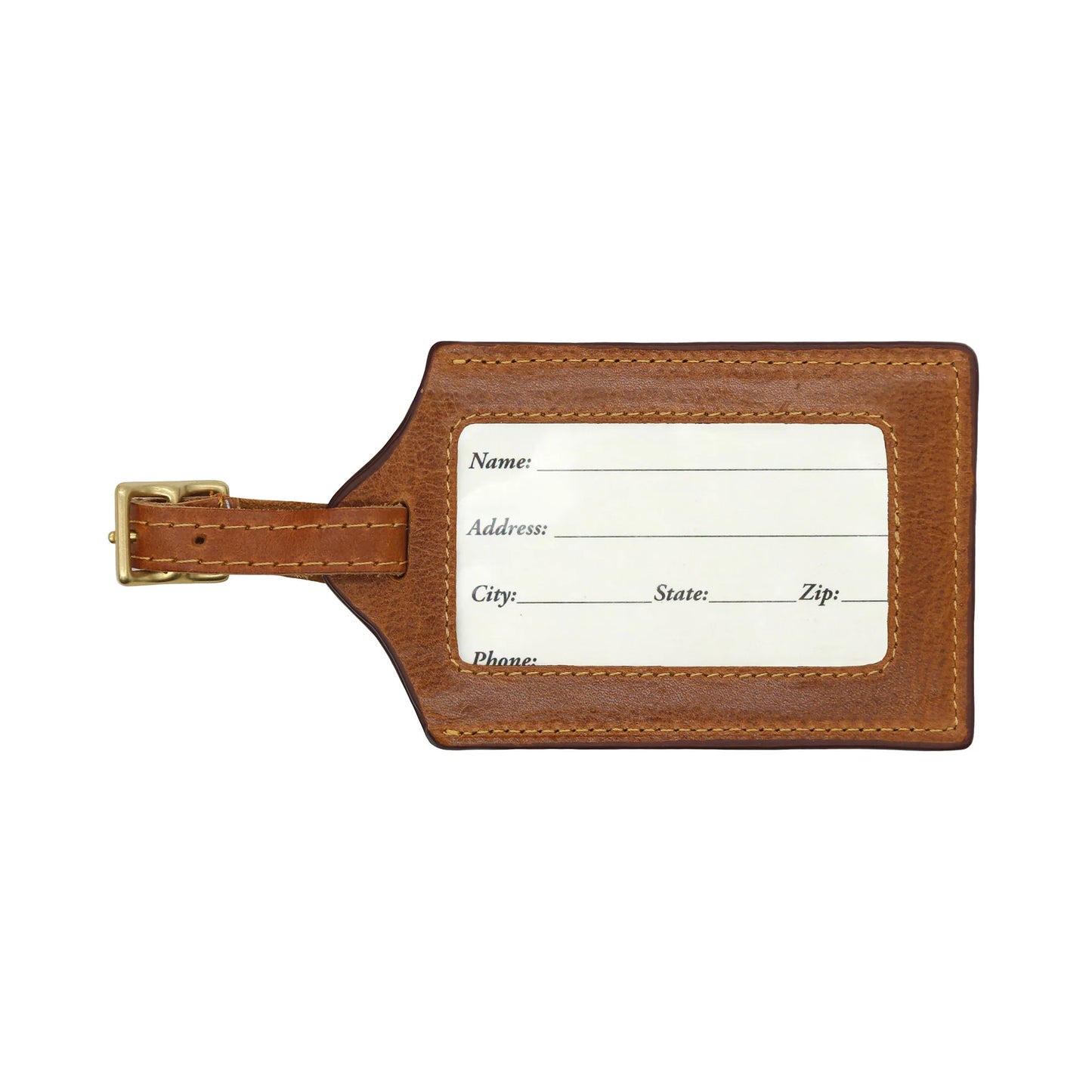 Golden Retriever Luggage Tag