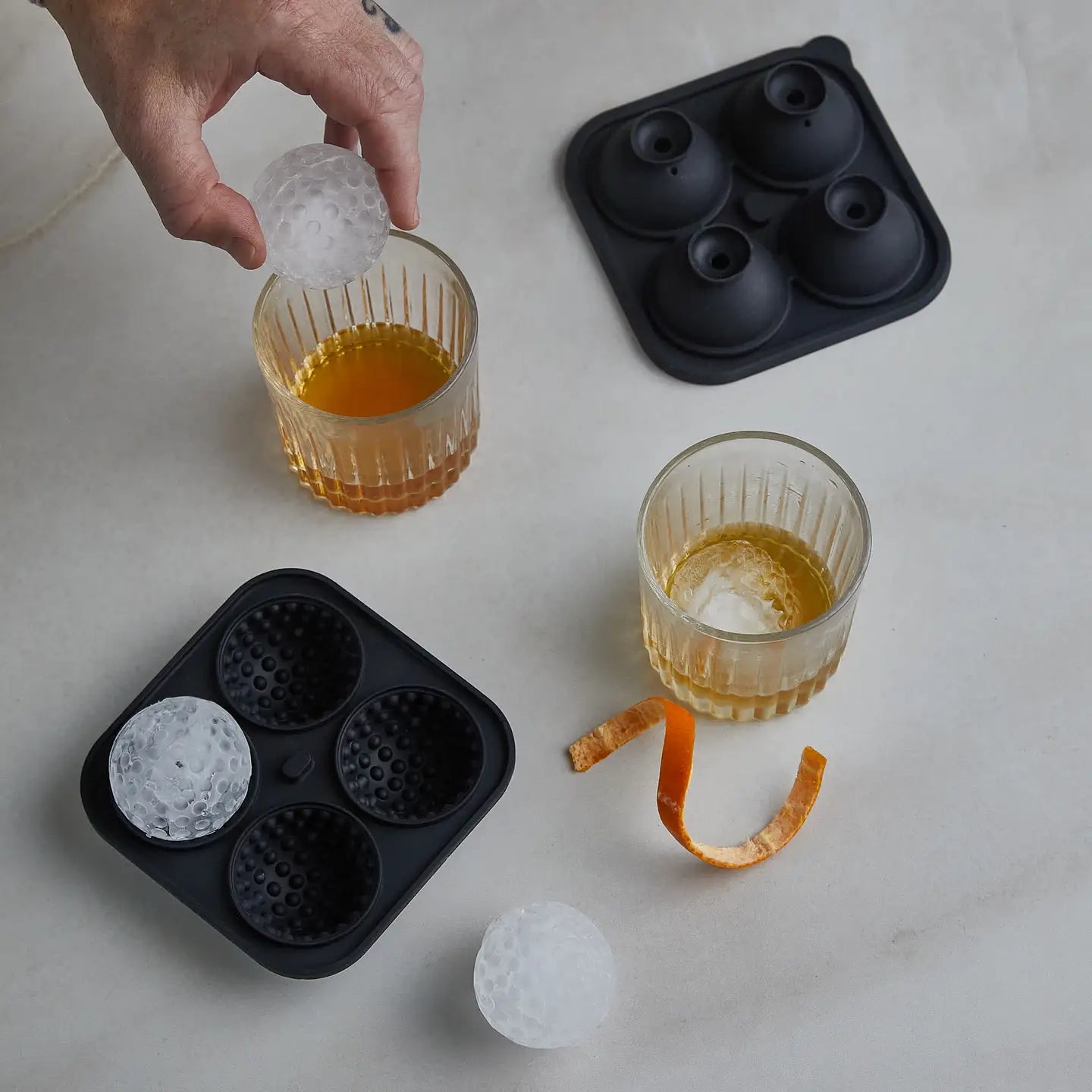 Golf Ball Ice Mold