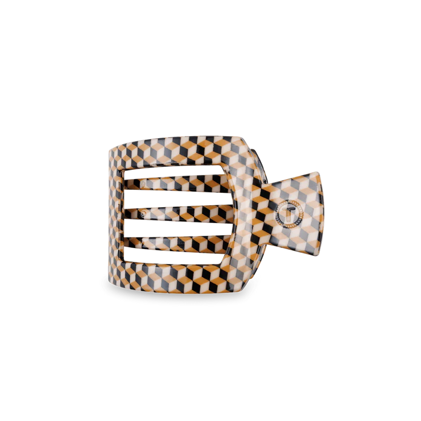 Teleties Gone Glamping Flat Square Hair Clip