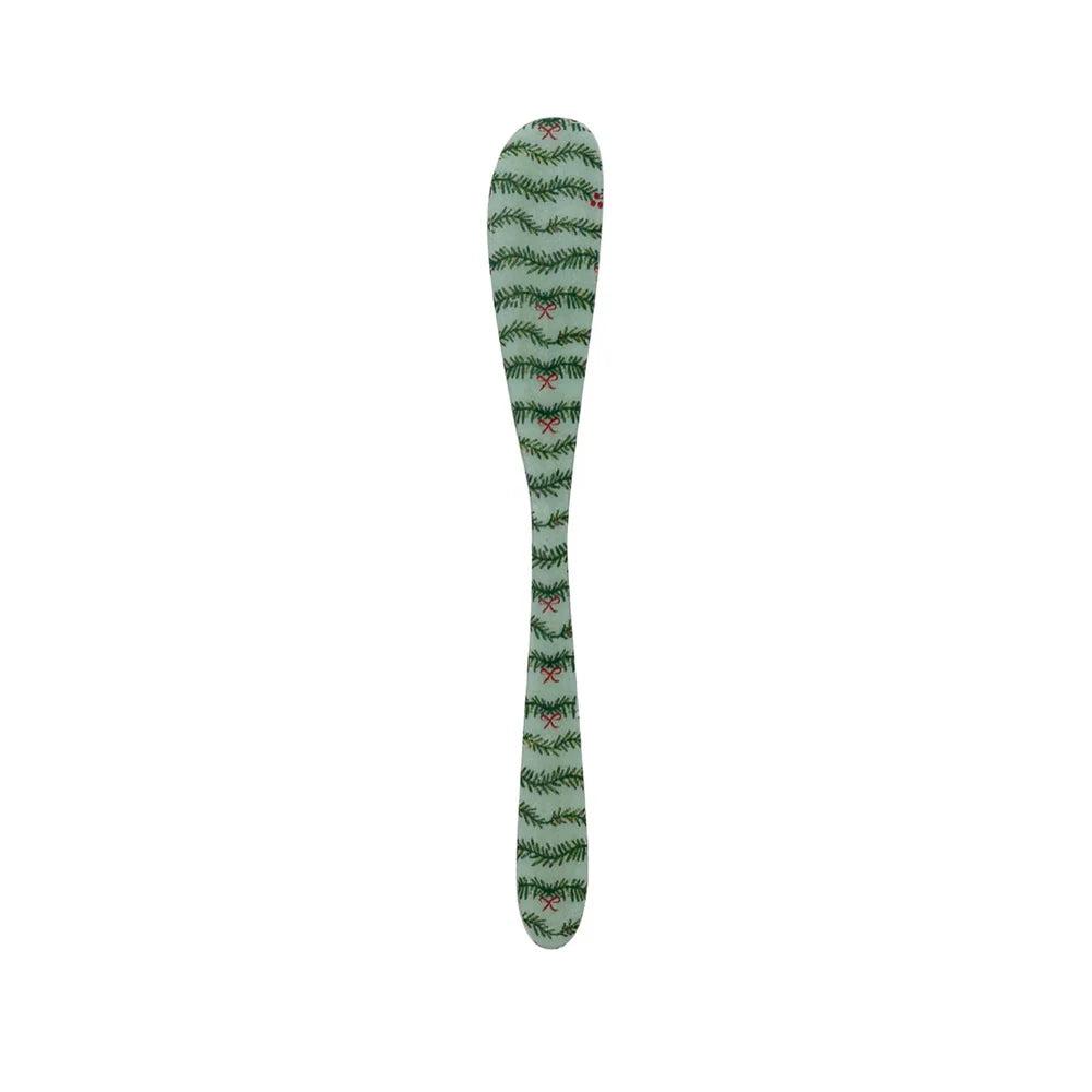 Holiday Enameled Stainless Steel Canapé Knife
