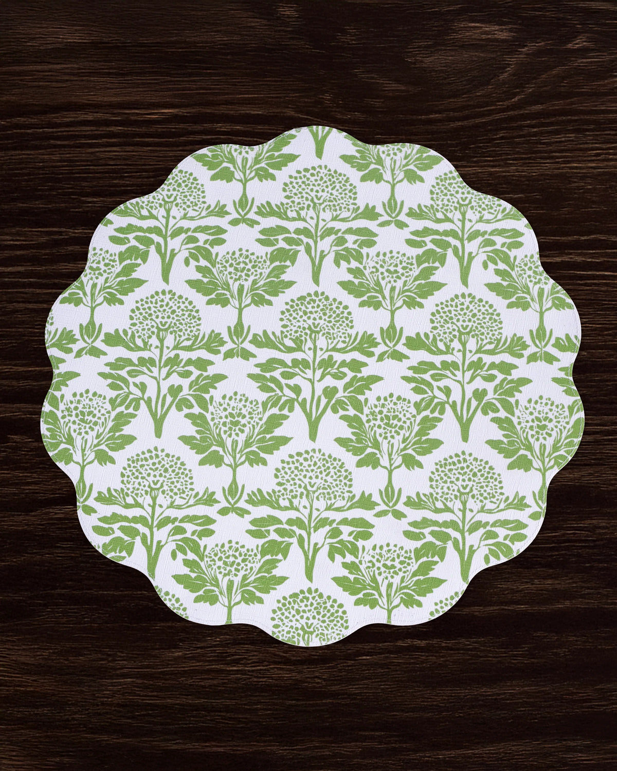 Vida Chinoiserie Reversible Round Placemats Set of 4