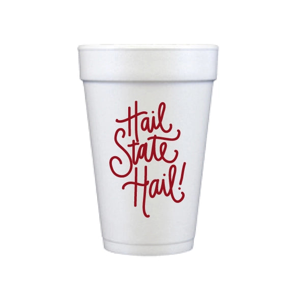 Hail State Hail! Foam Cups