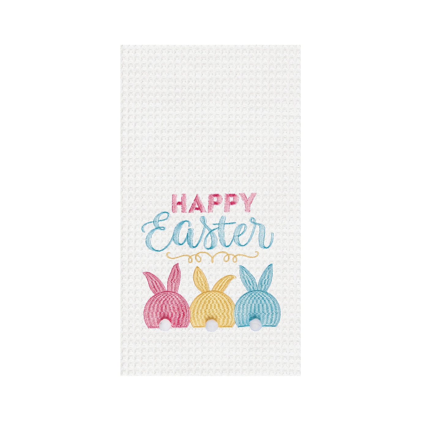 Happy Easter Bunny Bum Kitchen Towel