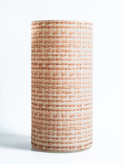 Beau Bottles EverVase Wrap – Honey Rattan Weave