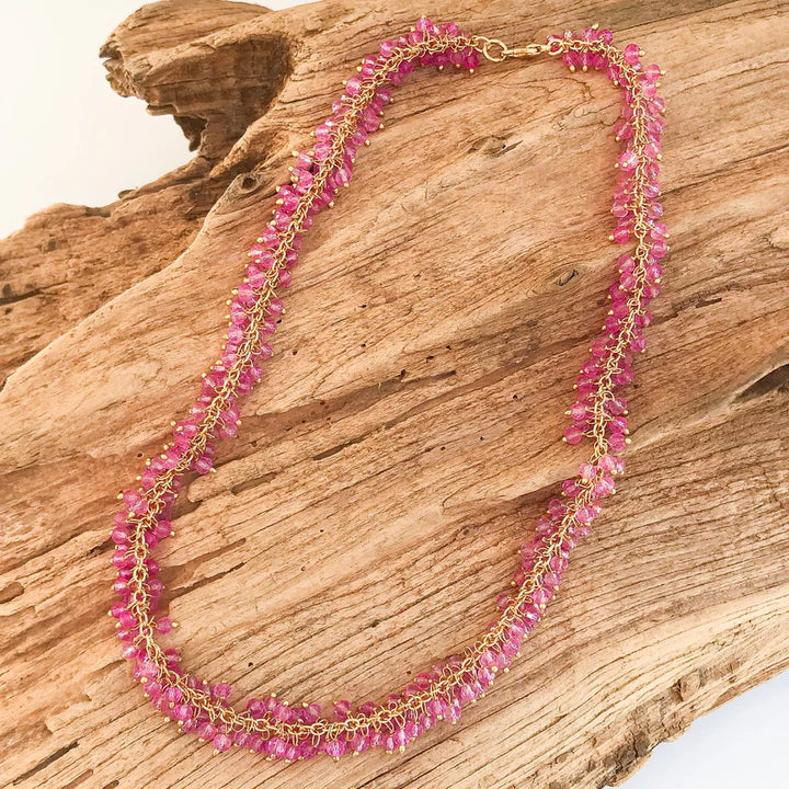 Medium Cluster Rosary Necklace