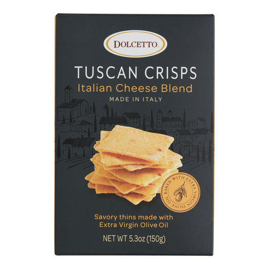 Dolcetto Italian Cheese Blend Tuscan Crisps