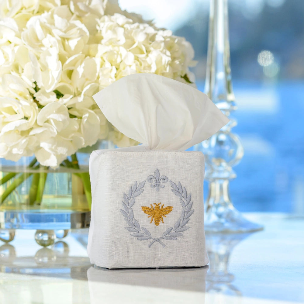 Italian Bee Tissue Box Cover