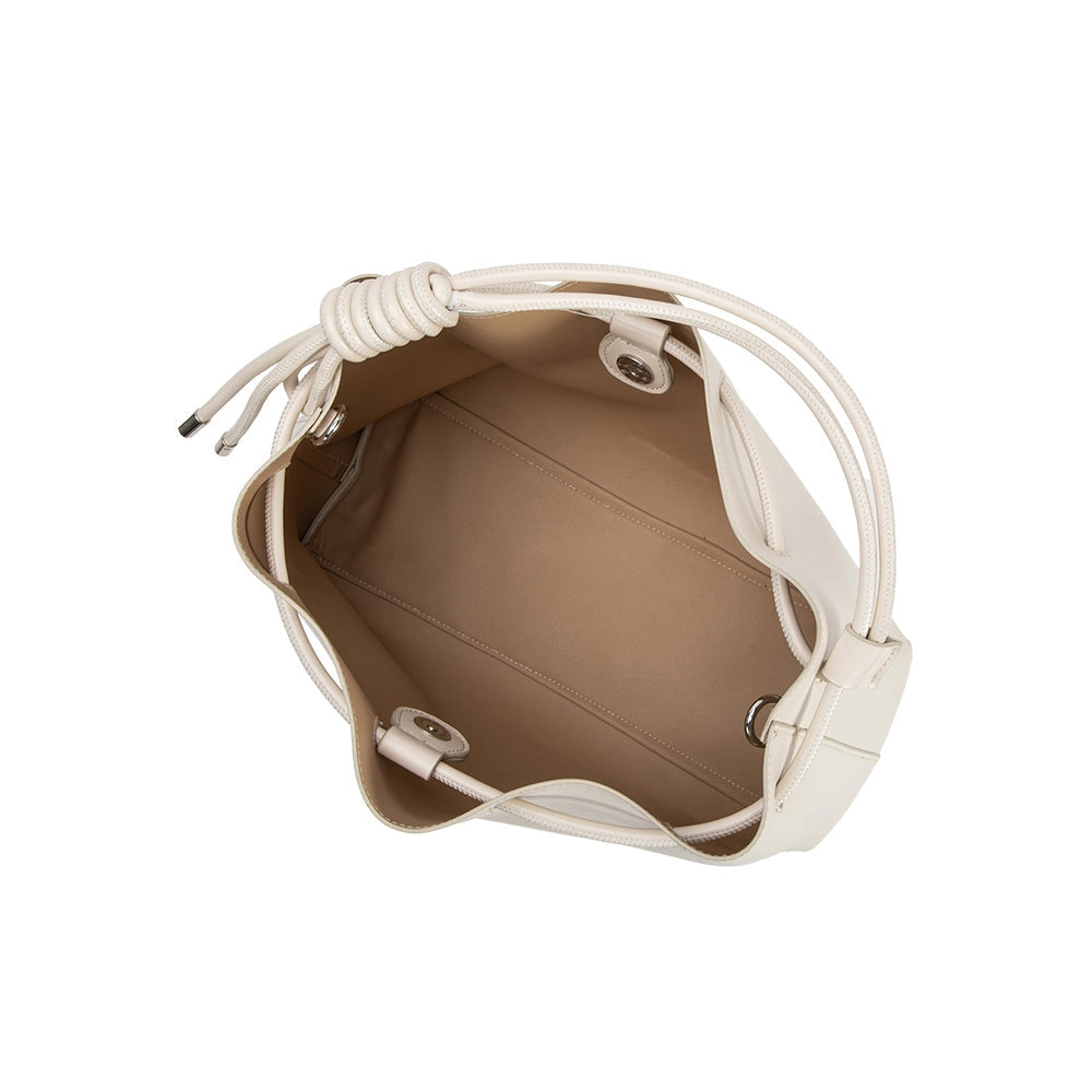 Melie Bianco Margot Ivory Crossbody Bag