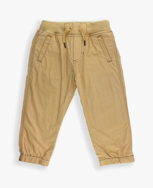 Khaki Jogger Pants