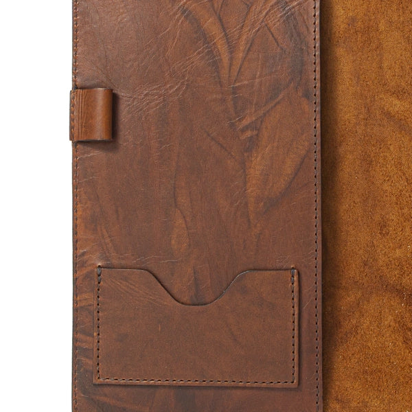 Campaign Leather Journal Cover – Deep South Home and Gifts