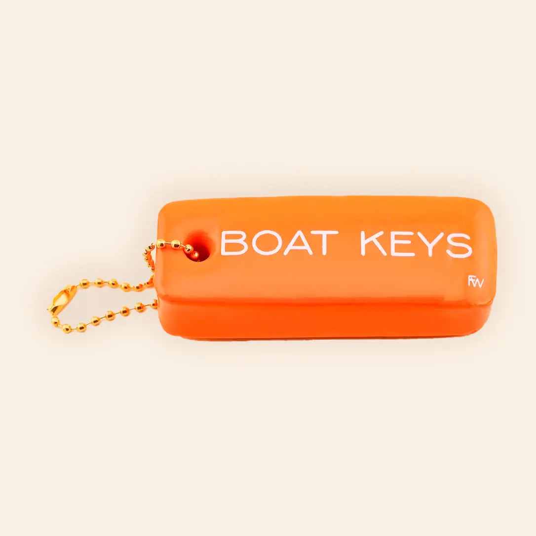 BOAT KEYS Floating Keychain