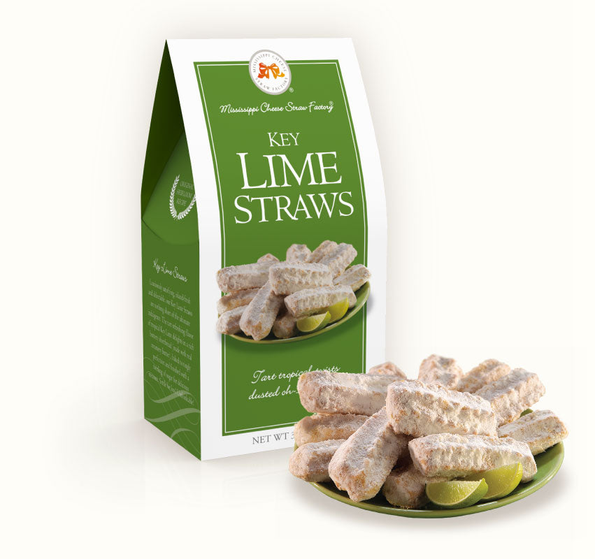 Key Lime Straws