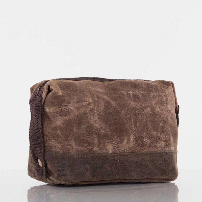 Waxed Dopp Kit